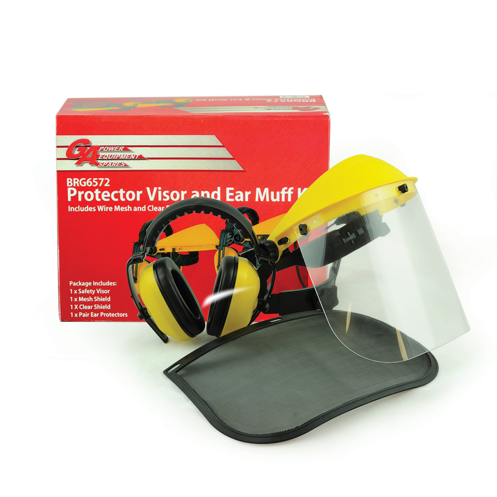 TILT UP PROTECTIVE VISOR & EARMUFF KIT