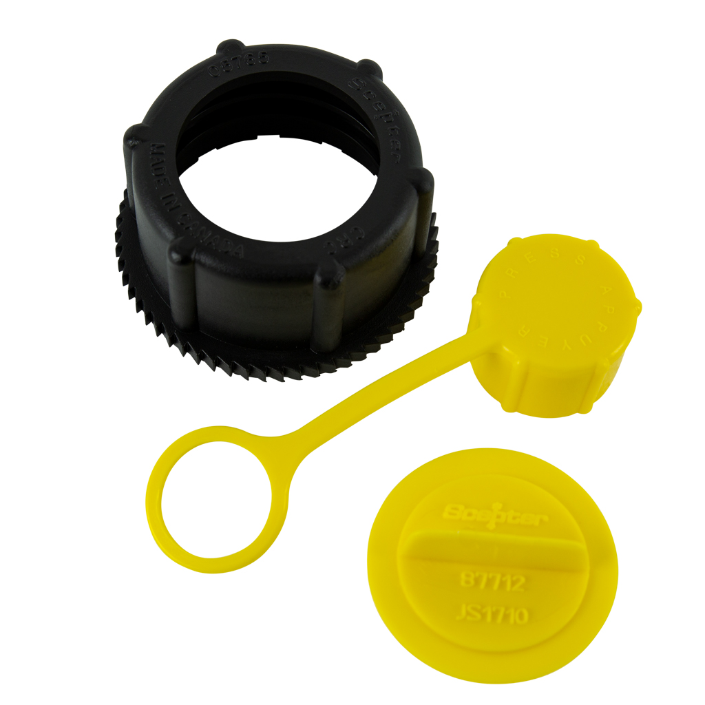 SCEPTER CAP KIT INCLUDES SCREW CAP,  VENT CAP & INNER CAP PLATE