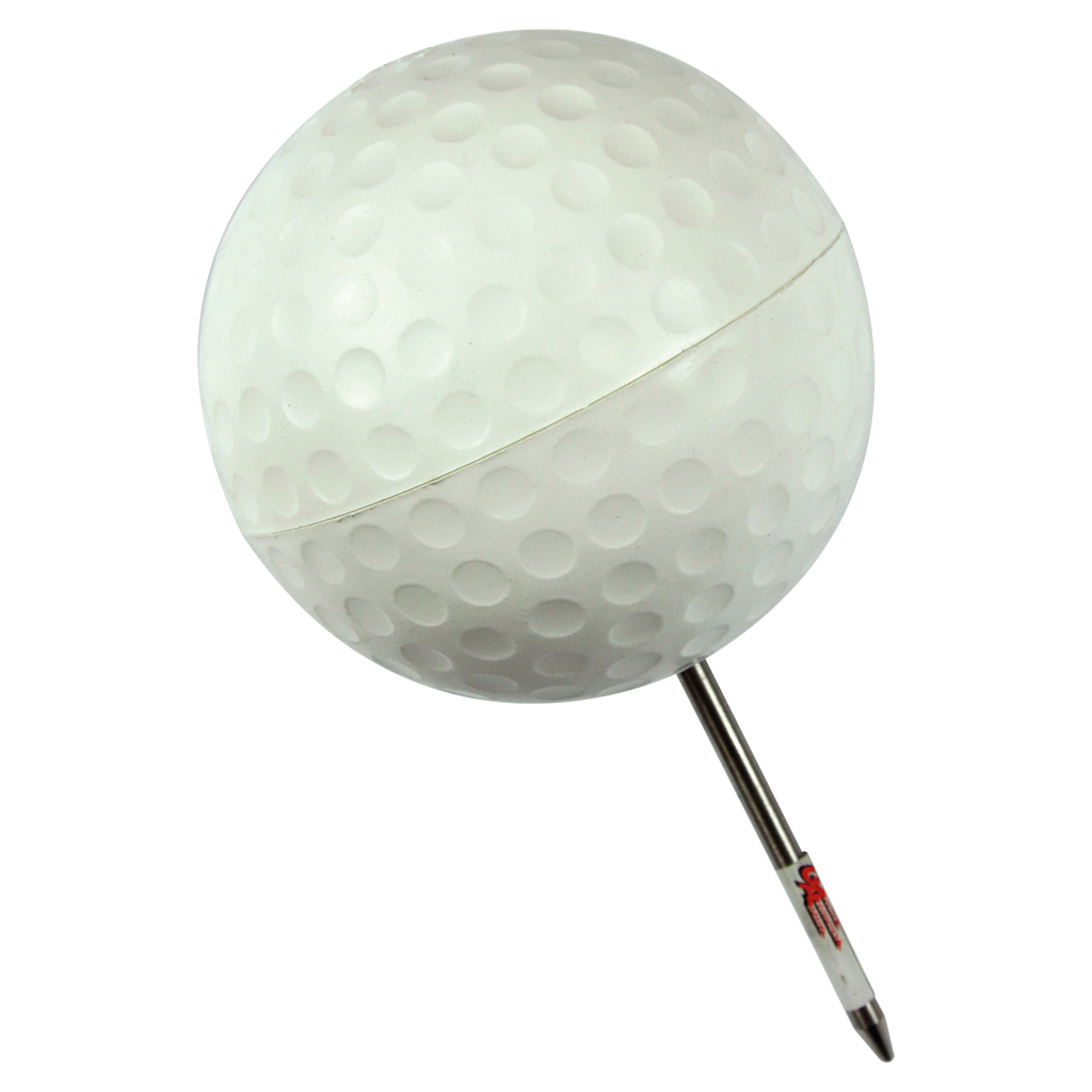 DIMPLED MARKER HOLLOW (WHITE)