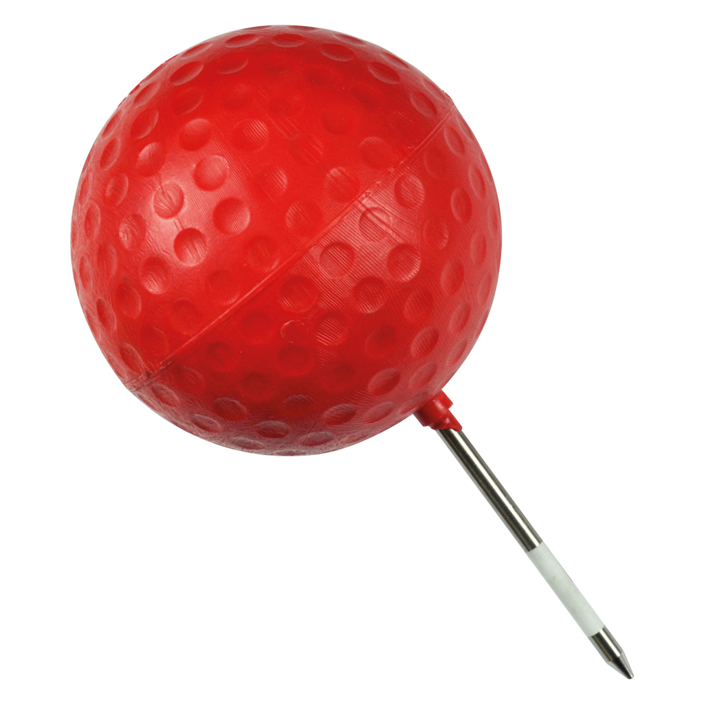 DIMPLED MARKER SOLID (RED)