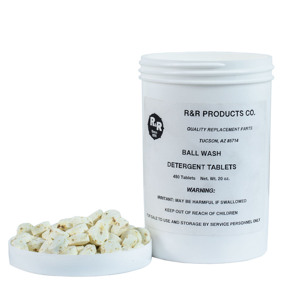 R&R TABLETS BALL WASHER (BOTTLE OF 450)