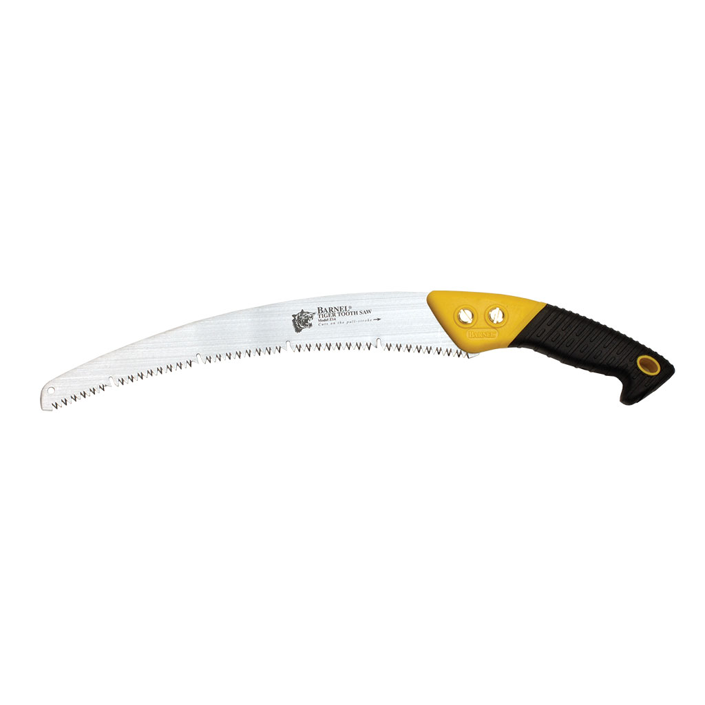 BARNEL USA TRI-EDGED CURVED FIXED BLADE HANDSAW 14