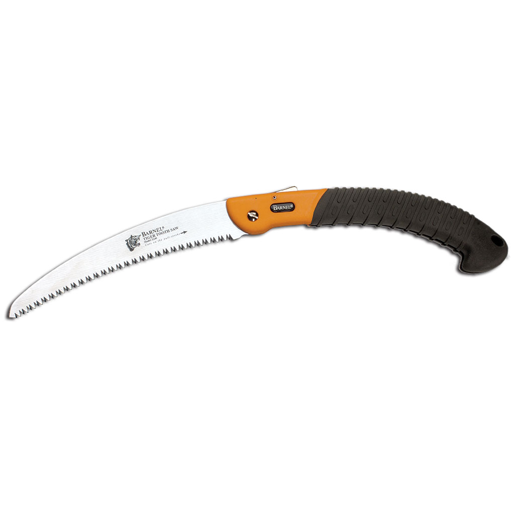 BARNEL USA TRI-EDGED CURVED BLADE FOLDING HANDSAW 9.5