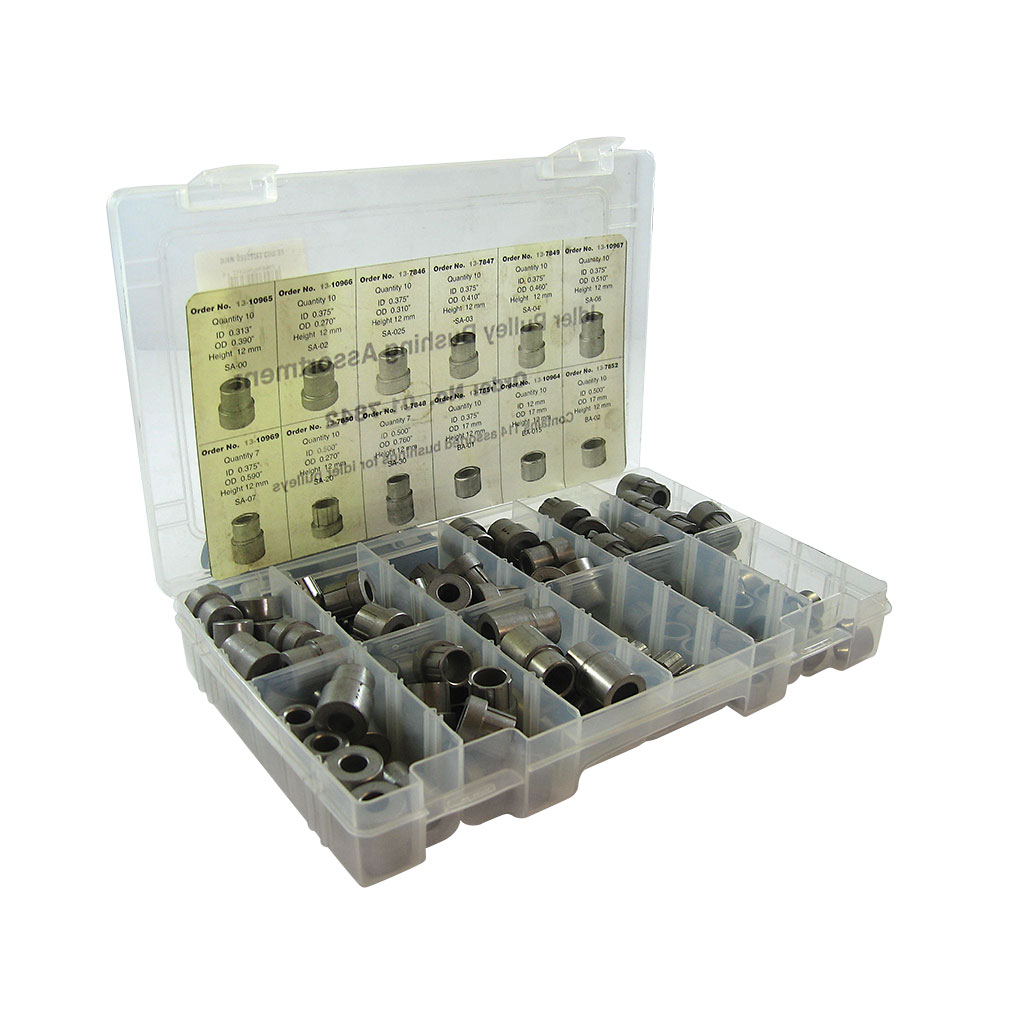 BUSHING ASSORTMENT FOR IDLER PULLEYS