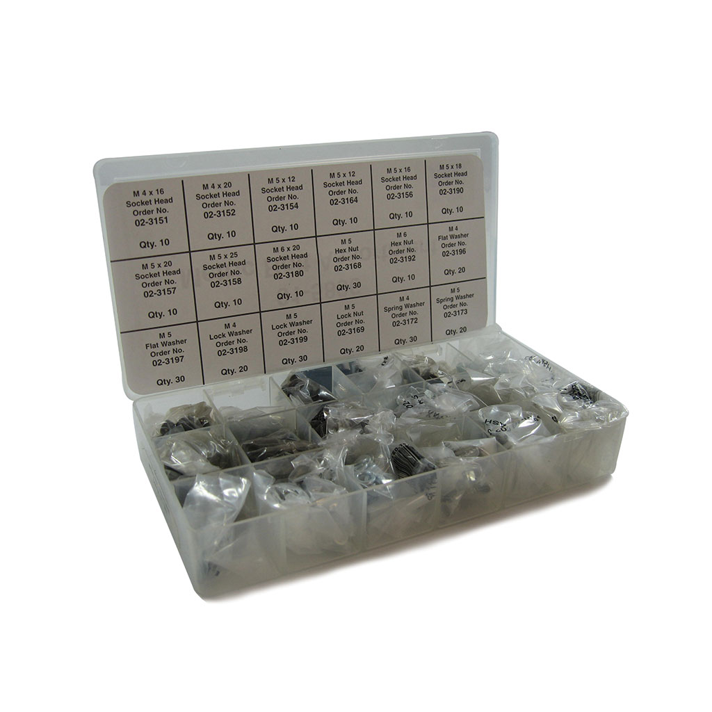 METRIC BOLT ASSORTMENT FOR CHAINSAWS (300 PIECES)