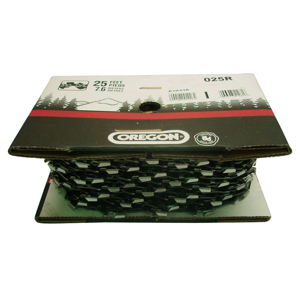 OREGON ROLL OF CHAINSAW CHAIN 27X 25' #27 .404