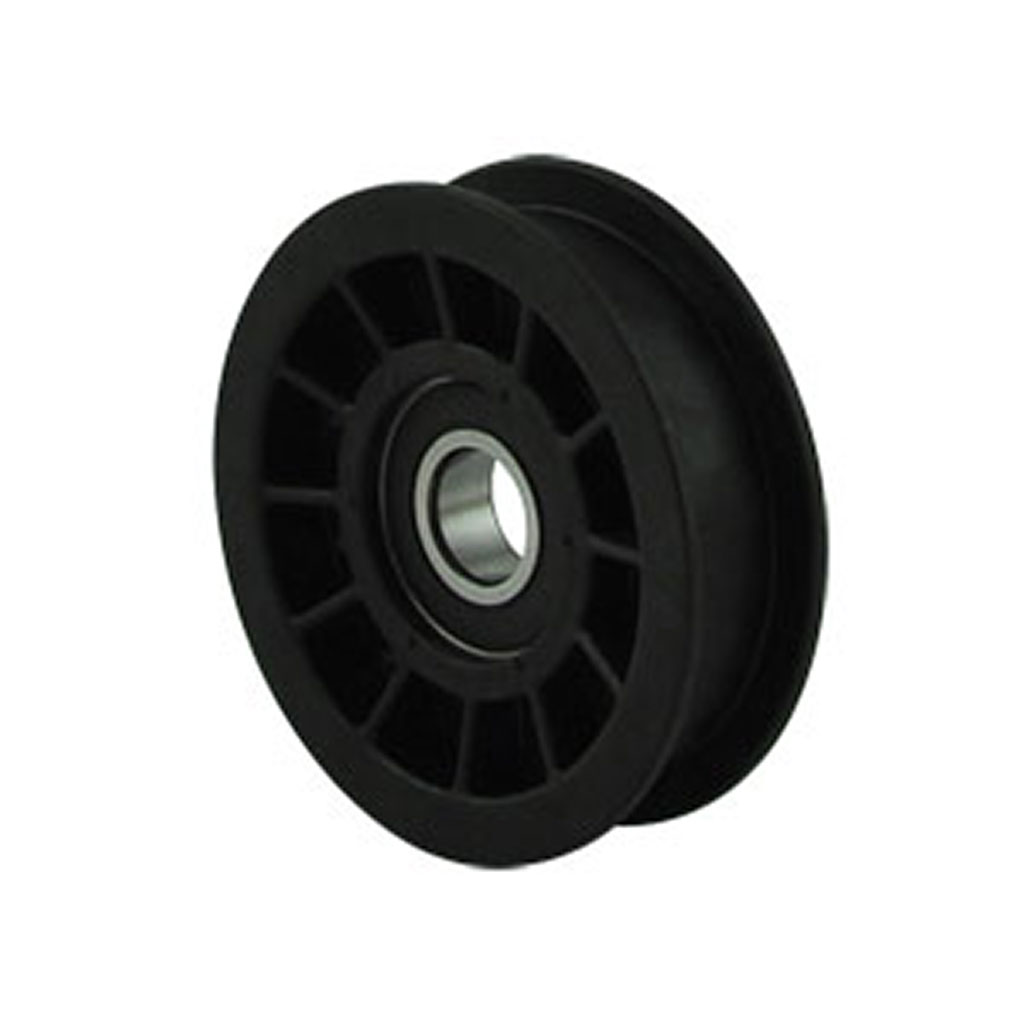 GA Spares || PULLEY FLAT IDLER PLASTIC REPL MTD / ROVER 3-1/2