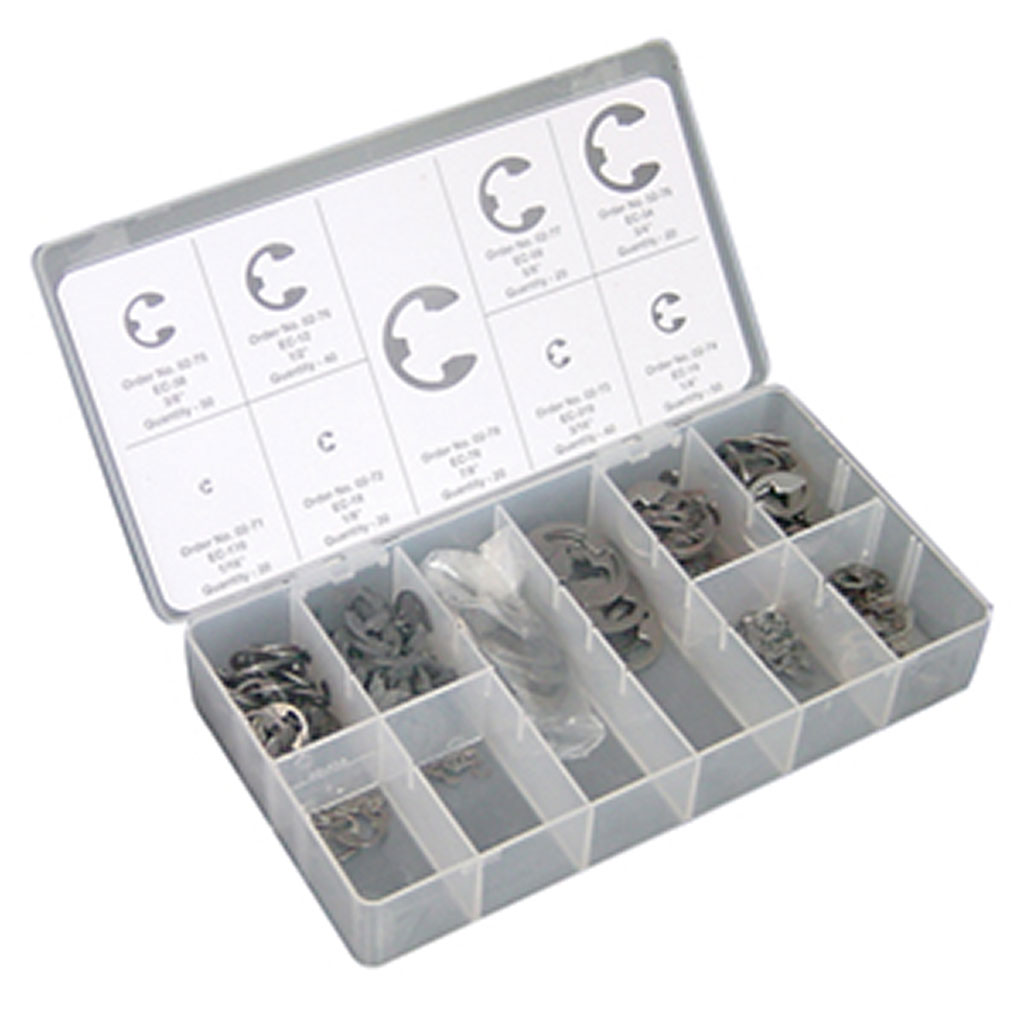 E-CLIP ASSORTMENT (300 PIECES)