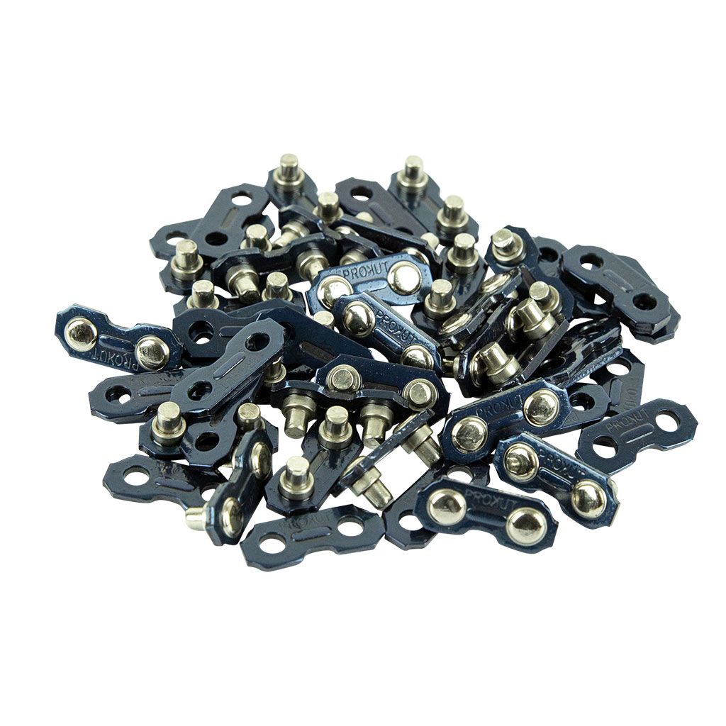 PROKUT PRESET & TIE STRAP CHAIN JOINER KIT SUITS #53S CHAIN (25 PACK)