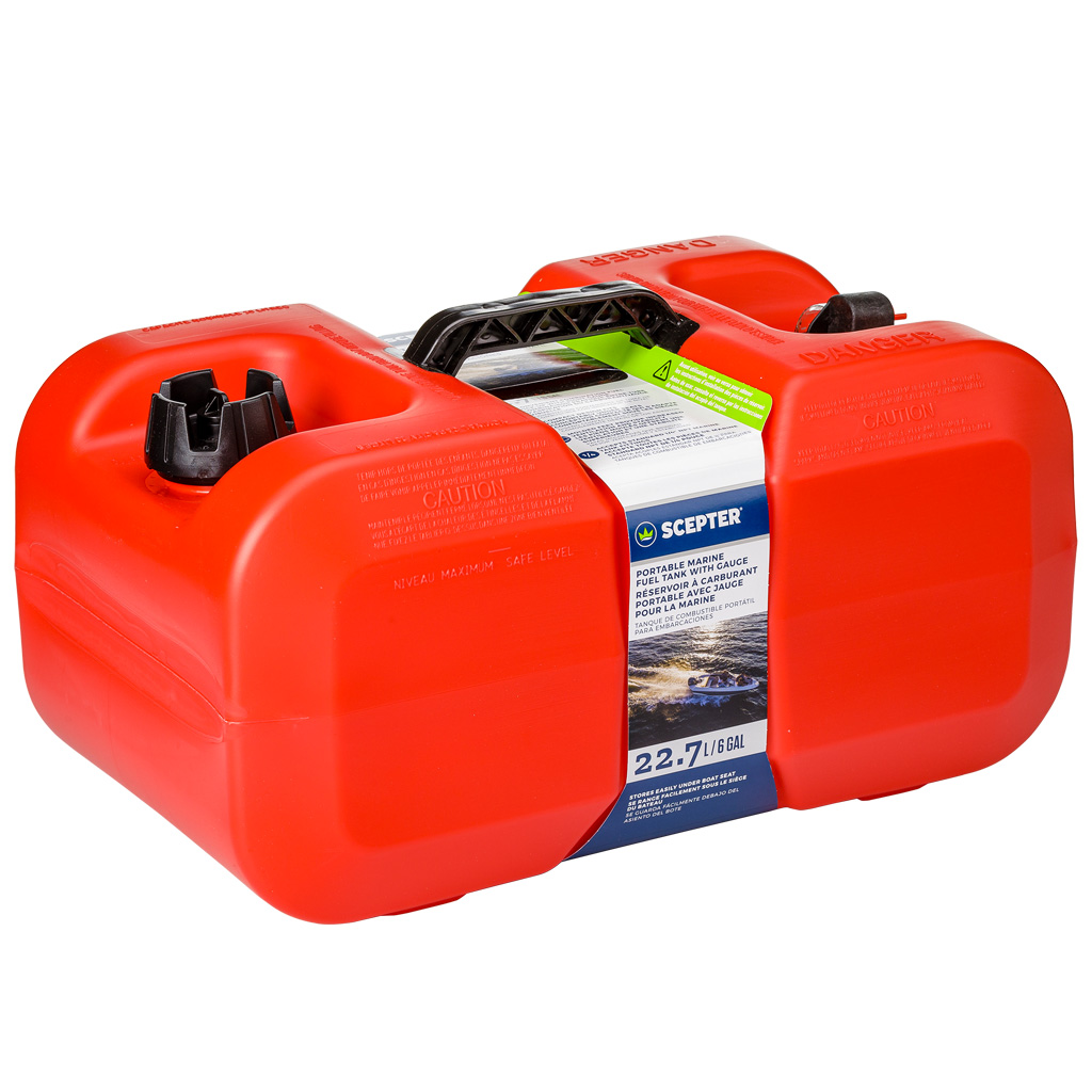 SCEPTER MARINE 22.7L LOW PROFILE UNDERSEAT PORTABLE FUEL TANK