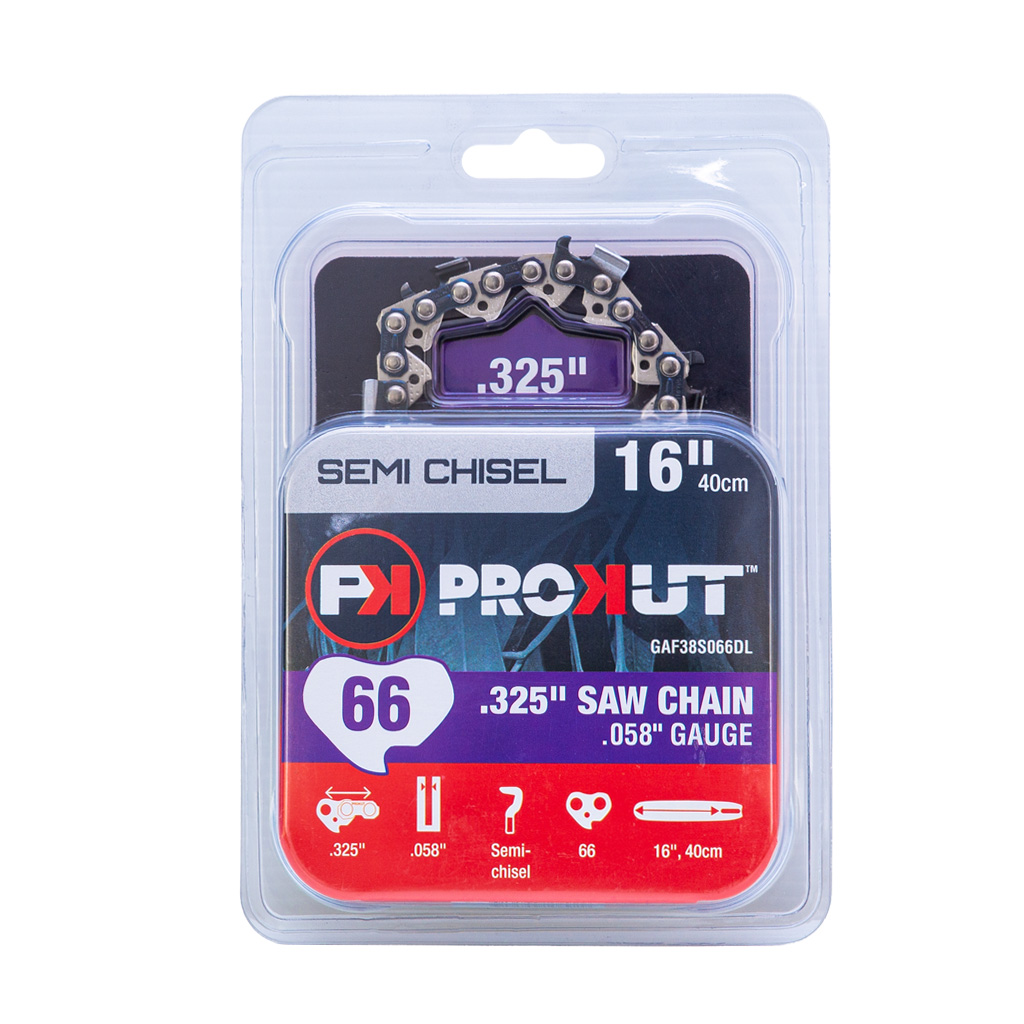PROKUT LOOP OF CHAINSAW CHAIN 38S .325 PITCH .058 66DL