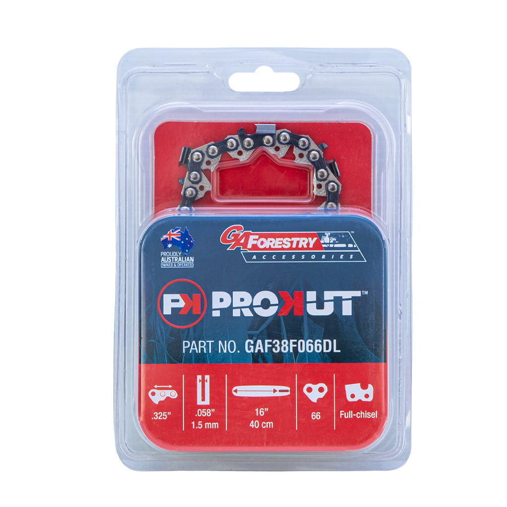 PROKUT LOOP OF CHAINSAW CHAIN 38F .325 PITCH .058 66DL