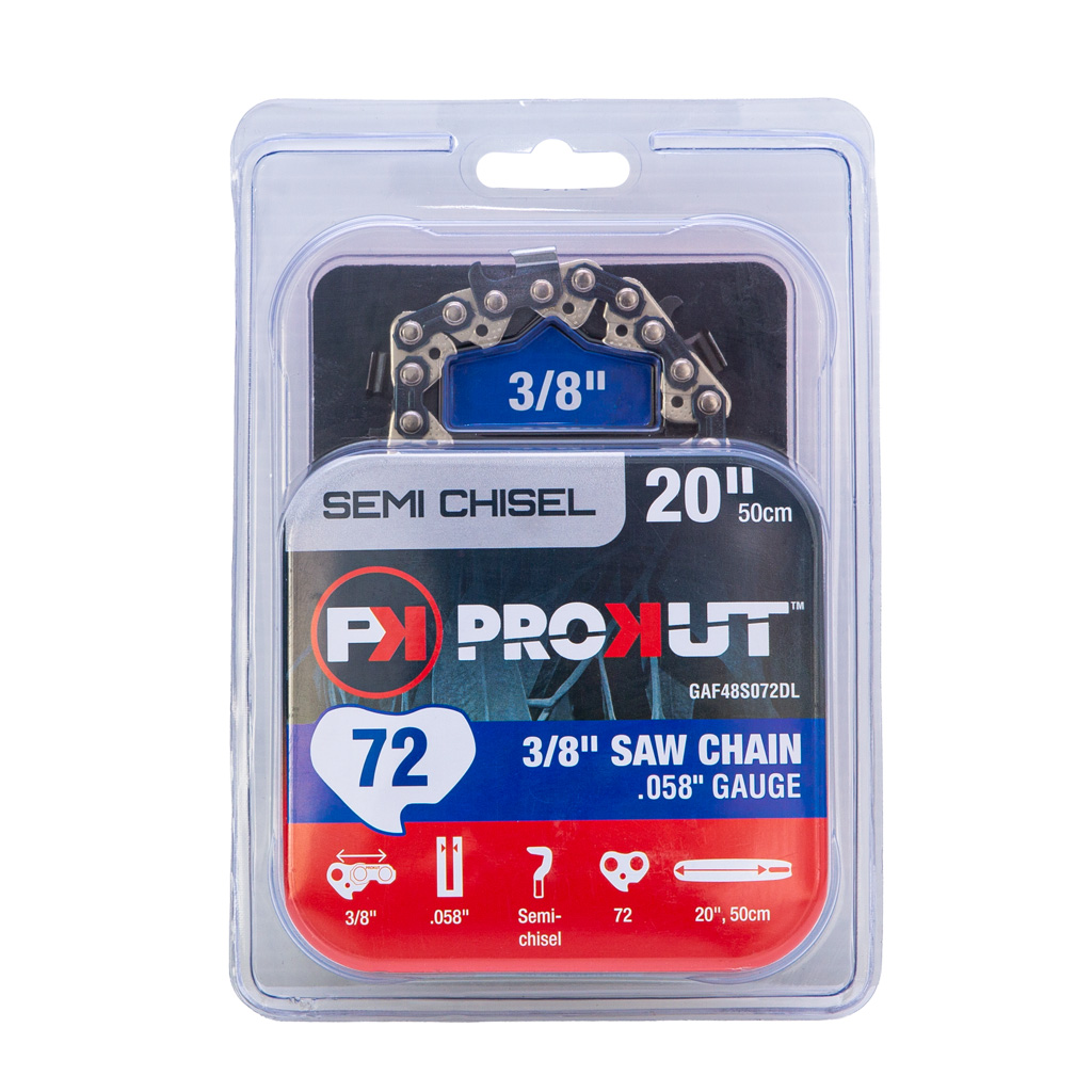 PROKUT LOOP OF CHAINSAW CHAIN 48S 3/8 PITCH .058 72DL
